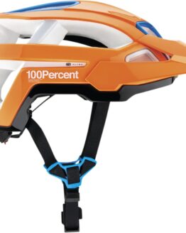 100% Altec Fidlock Bicycle Helmet XS/S Blue Neon Orange White Gloss