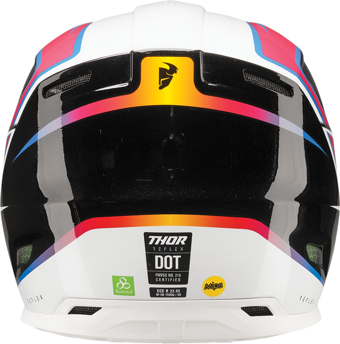 Reflex Accel MIPS Full Face Offroad Helmet Gloss Multi Large - Image 3