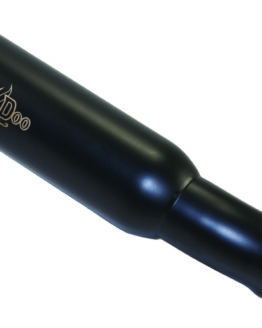 Black Shorty Slip On Exhaust - Single Muffler