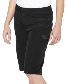 100% Women's Airmatic Shorts - Black