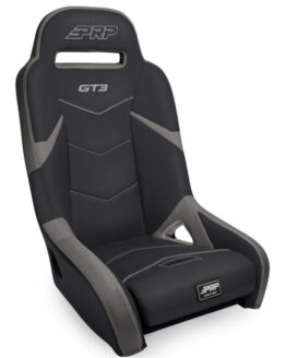 PRP GT3 Suspension Seat Black/Gray Fits 20-25 Polaris RZR Pro R/S/XP/Turbo R