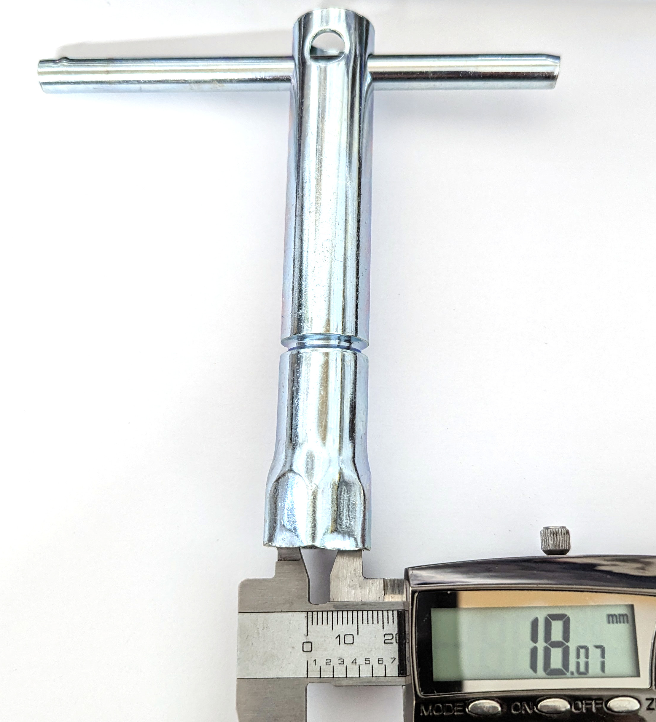 18mm Hex Size Spark Plug T-Wrench - Ultra Thin Wall Design - Image 3