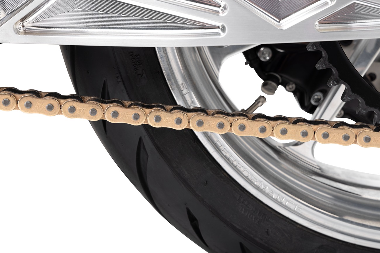 EK 530ZVX3 Sportbike Drive Chain Gold 150 Links - Image 3