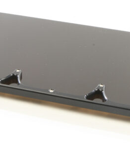 Adjustable Tension 12" Sun Visor Tinted Black 2 Clamp Mounts Needed