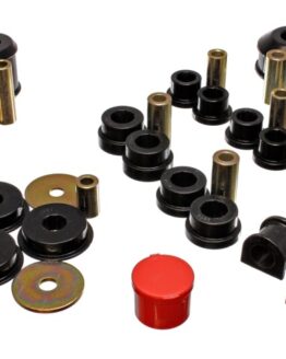 Energy Suspension Hyper-Flex Master Bushing Set Black Fits 03-05 Lancer EVO 8