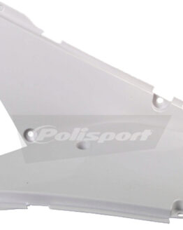 Plastic Side Number Plate - White