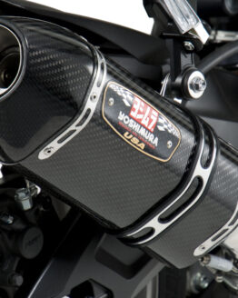 Yoshimura R77 Carbon Fiber Slip-On Exhaust Black Fits 11-24 GSXR600/750