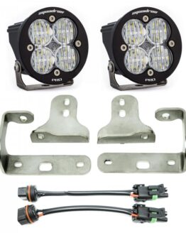 Baja Designs Squadron Sport Fog Pocket Kit Fits 2018 Wrangler JL