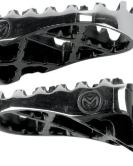 Black/Silver Hybrid Footpegs