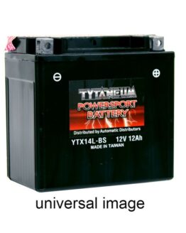 Tytaneum YTX14L-BS-FA MF Battery Replaces YTX14L For Harley Yamaha