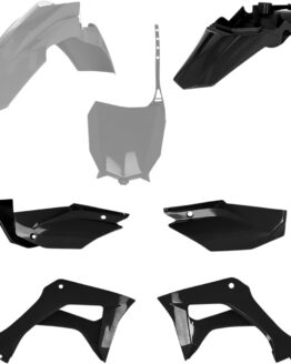 Acerbis Full Plastic Kit - Black & Gray
