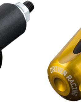 D-Axis Bar End Weight Gold & Black