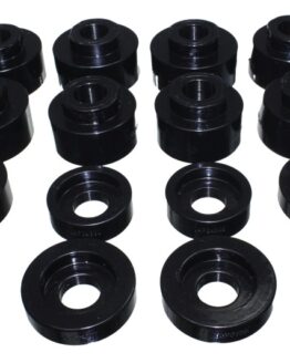 Black Body Mount Set Fits 08-16 Ford F-250/F-350/F-450/F-550 Super Duty