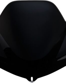 Powermadd Cobra Mid Windshield Black 14.75in For Arctic Cat F-Series