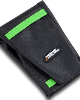 Black/Green Ribbed Seat Cover