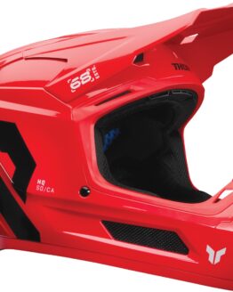 Thor Youth Fleet Forge Helmet Gloss Black/Red - Small