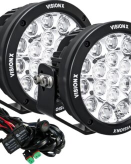 Vision X CG2 Light Cannon 6-3/4in Multi LED Clear Lens Kit
