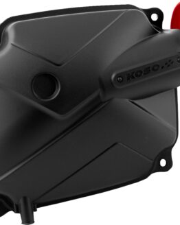 KOSO Hurricane Racing Air Filter Cover Black/Red Honda Grom 125 2022-2024