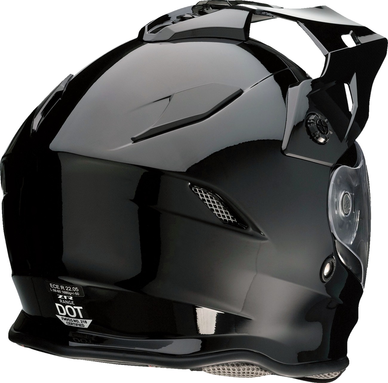 Z1R Range 2.0 Helmet XS Gloss Black - Image 4