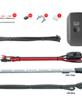 XKGLOW Slim Tube Million Color Undercar Kit 8x24In App Controlled