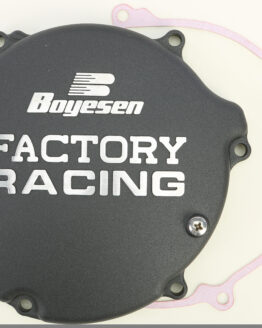 Boyesen Black Factory Racing Clutch Cover Fits 94-02 Kawasaki KX125