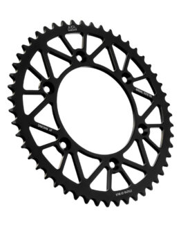 Black Aluminum Rear Sprocket - 51 Tooth 520