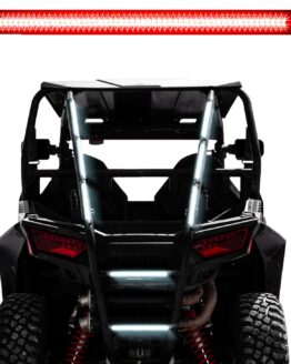 XKGLOW Strobe Series LED Tube Lights Red 4PC - 12" Ultra Bright