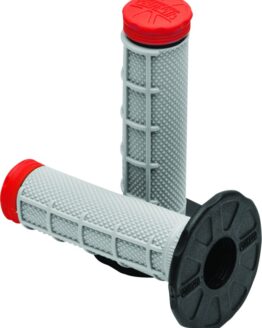 ProTaper Tri-Density MX Half Waffle Grips Grey/Red