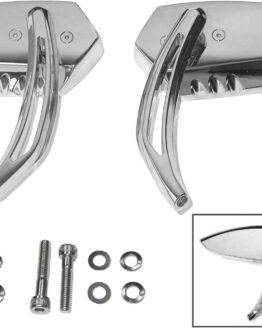 HardDrive Strike Mirror Chrome Pair