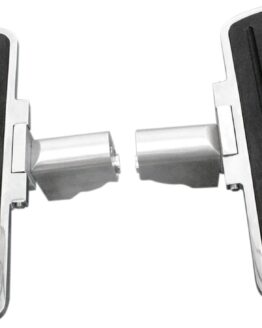 Adjustable Bolt-On Driver Floorboards Chrome