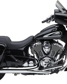 Cobra 4" Neighbor Hater Mufflers Chrome Slip-Ons For Indian