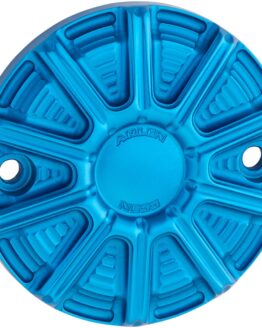 Arlen Ness 10-Gauge Ignition Cover Blue