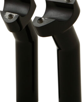 HardDrive 5.5in Handlebar Risers Pullback Black