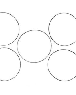 Cometic M8 Molded Rubber Clutch Seal 5 Pack