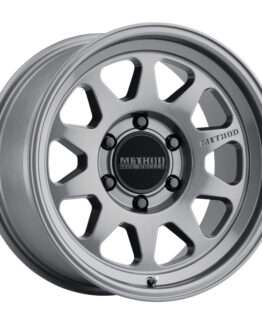 Method MR316 17x8.5 Gloss Titanium Wheel 6x135 0mm Offset