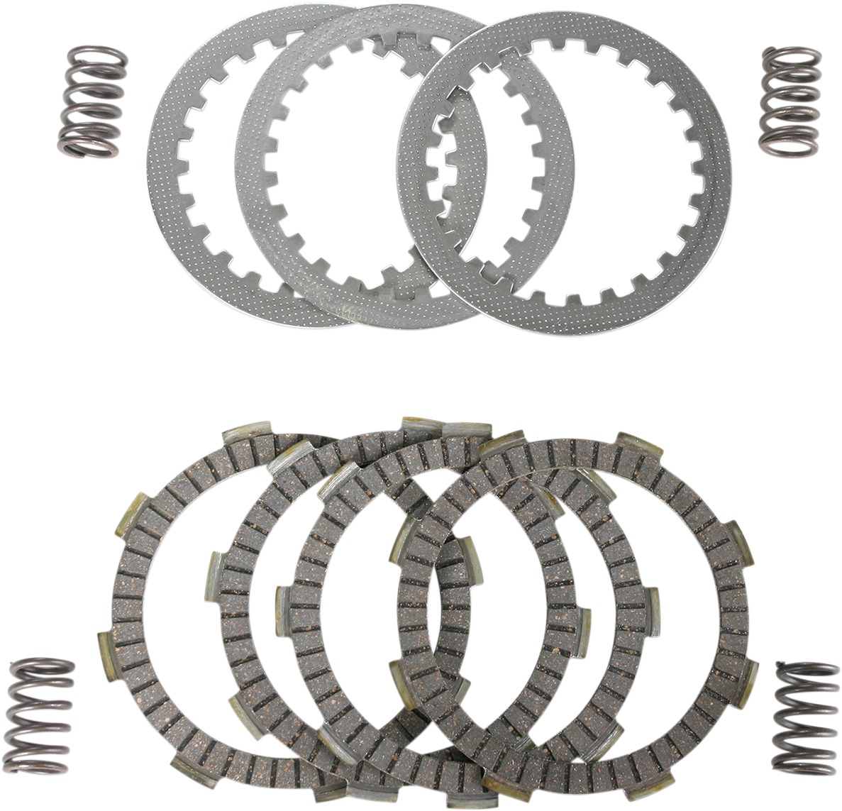 DRC Complete Clutch Kit - Cork CK Plates, Steels, & Springs