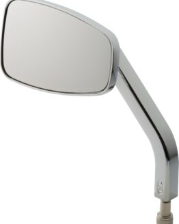 Joker Machine No. 8 Cafe Mirror Left Chrome for Harley Davidson