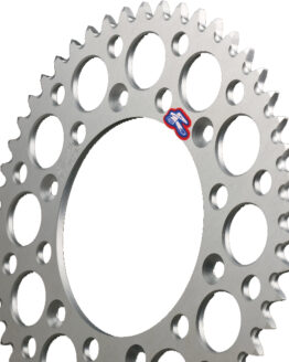 Rear Sprocket Grooved - Silver 420-51 Teeth