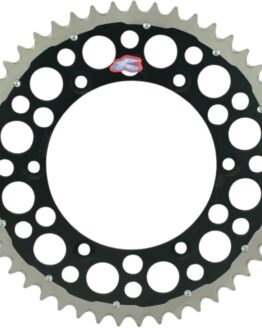 Aluminum Rear Sprocket Twinring 52T - Black