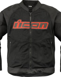 ICON Overlord3 Mesh Jacket Men's 2XL Black/Dark Gray