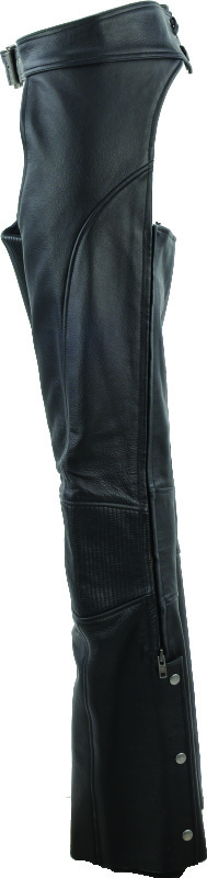 Kuryakyn Sierra Leather Chaps Black Women's Small - Image 5