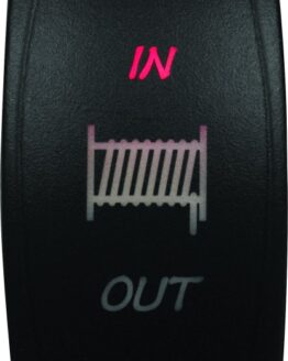 DragonFire Racing Lighted Winch Switch Red Dual LED