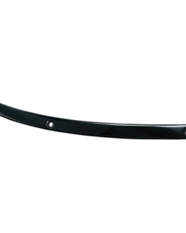 Smooth Windshield Trim Gloss Black by Kuryakyn Fits 96-13 Touring Models
