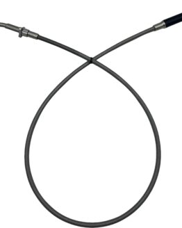 Fat Baggers EZ Install Upper Clutch Cable +8in Braided Stainless FLHX FLTR SE