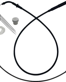 Fat Baggers EZ Install Cable Kit +4in Black For 2024 Road Glide Models