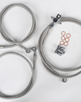 Front Brakeline Kit +2" Silver