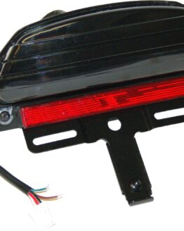 Letric Lighting LED Taillight Smoke Lens for 08-13 Dyna Fat Bob FXDF
