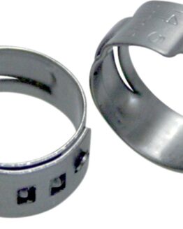 Stepless Hose Clamps For 12.0-14.5mm (0.47-0.57") OD Hoses