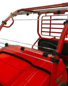 Hinged Full Windshield Upper Vents