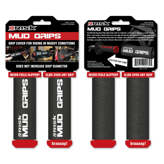 Risk Racing Mud Grips Universal Grip Covers for Muddy Conditions - Image 4